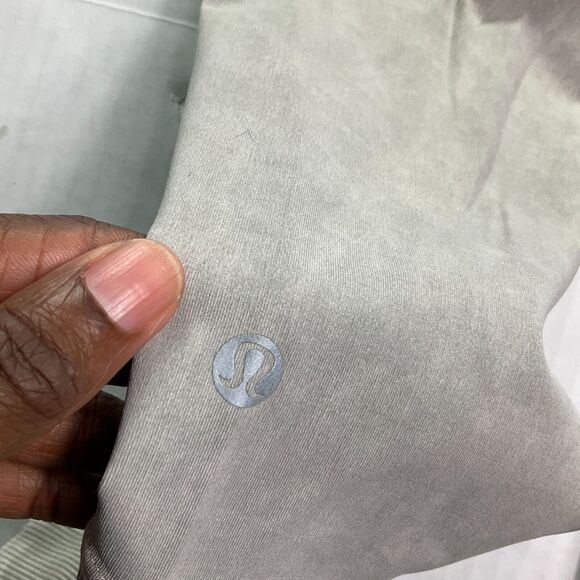 Lululemon Womens Cropped Wunder Under Leggings Gray Performance Pull On Size 2 - Picture 10 of 12